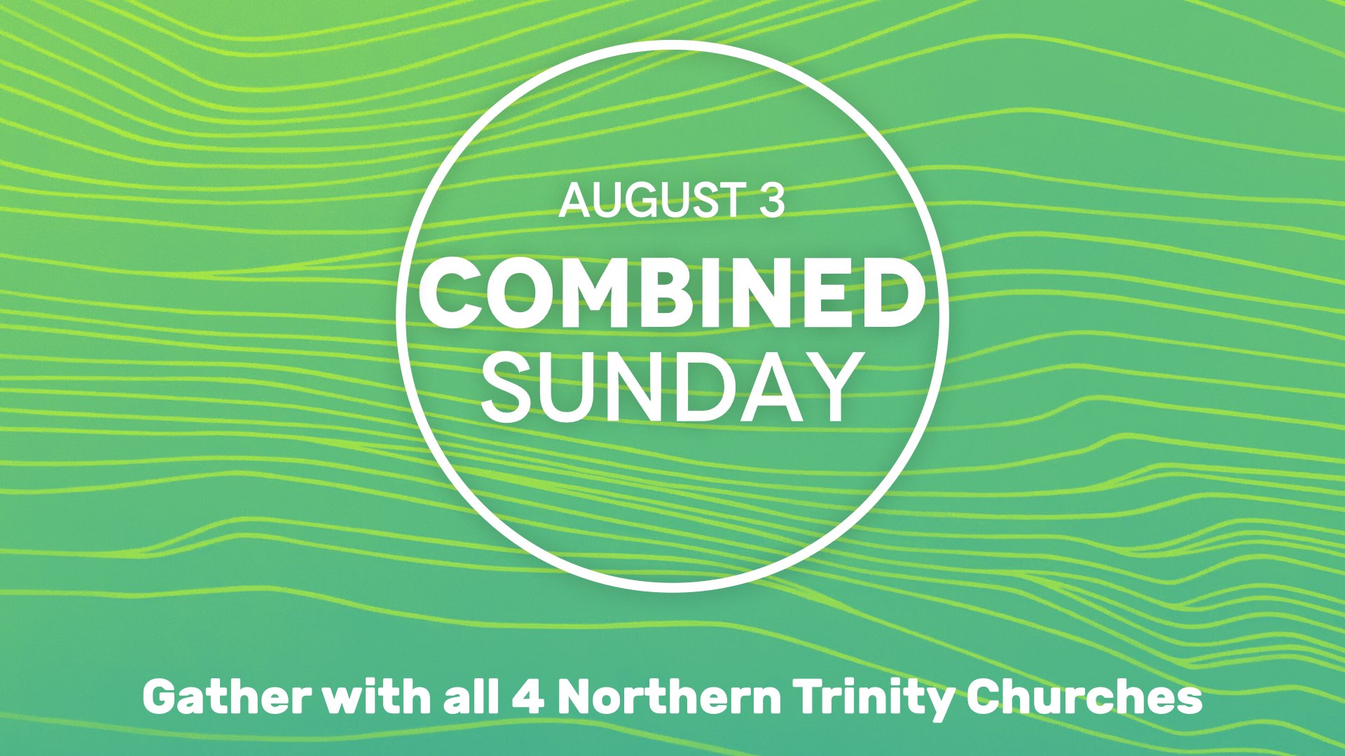 Combined sunday 2025 trinity church golden grove